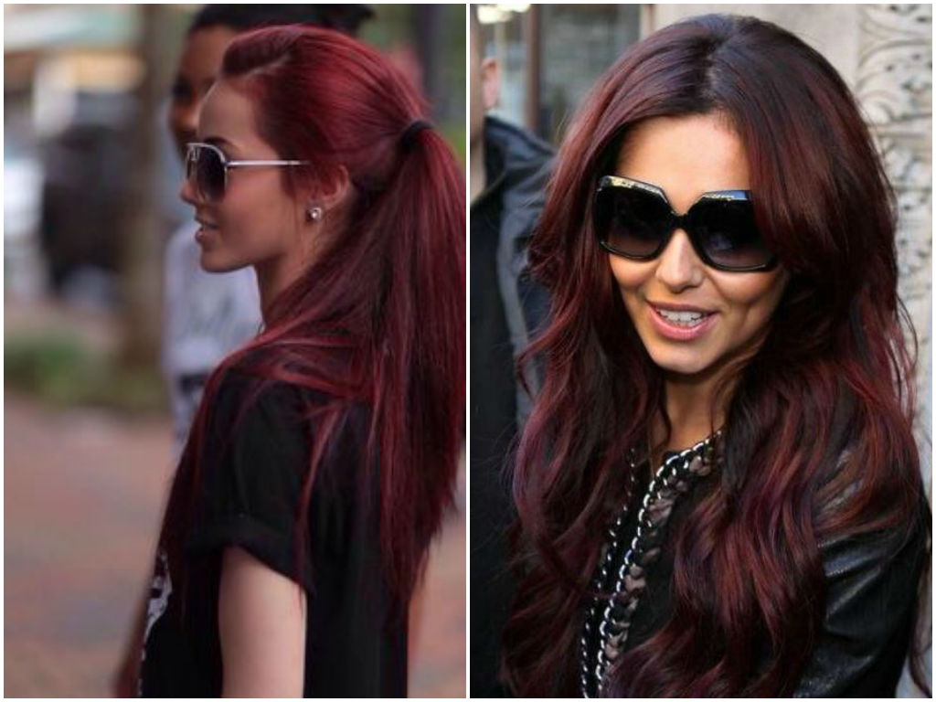 Красный но после. Бургунди Браун цвет волос. Красный цвет волос. Красно-коричневый цвет волос. Окрашивание волос в красные оттенки.